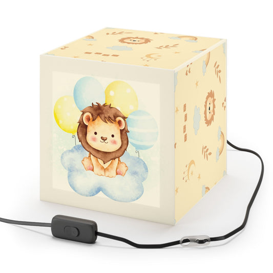 Baby Lion Light Cube Lamp