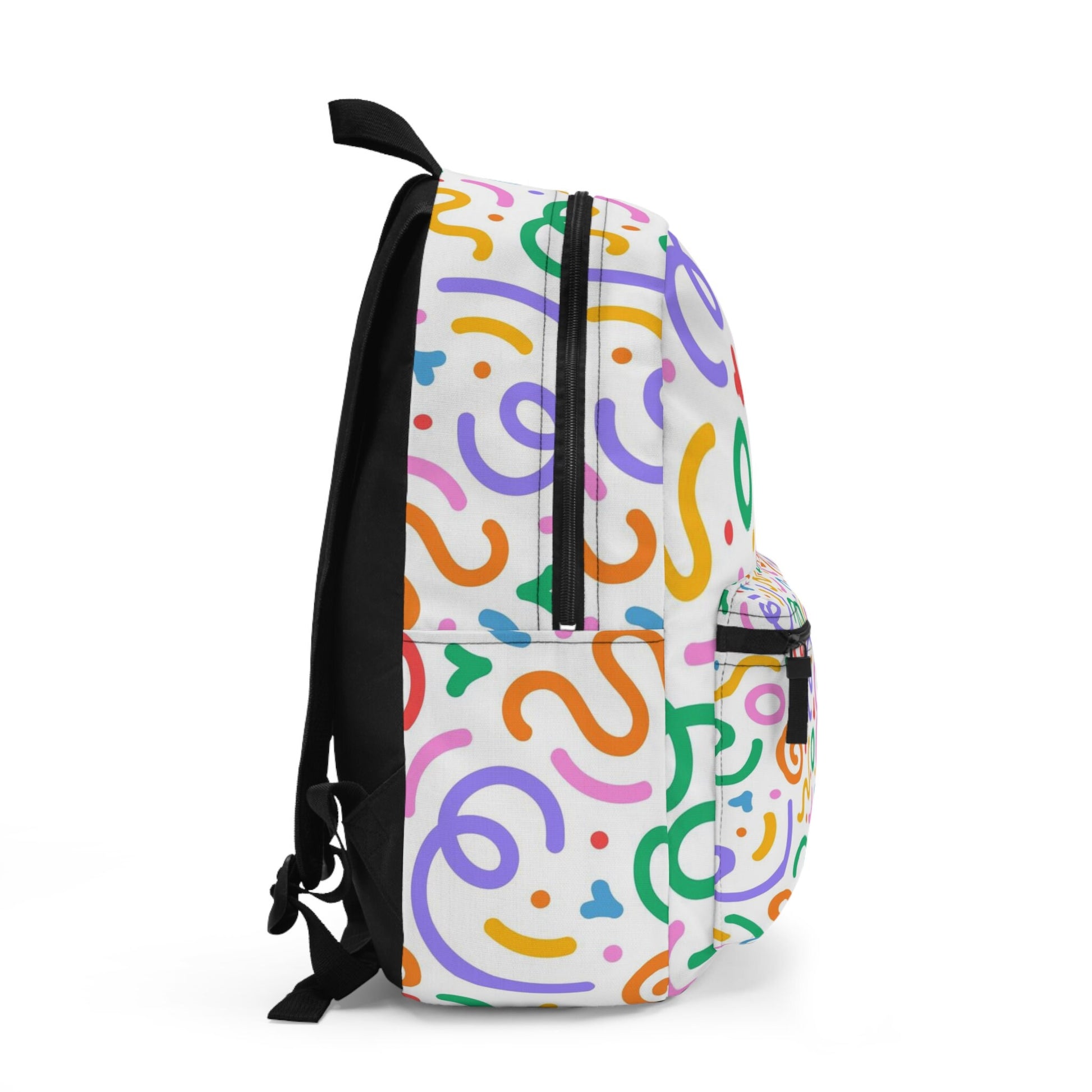Colorfull Squiggly Backpack