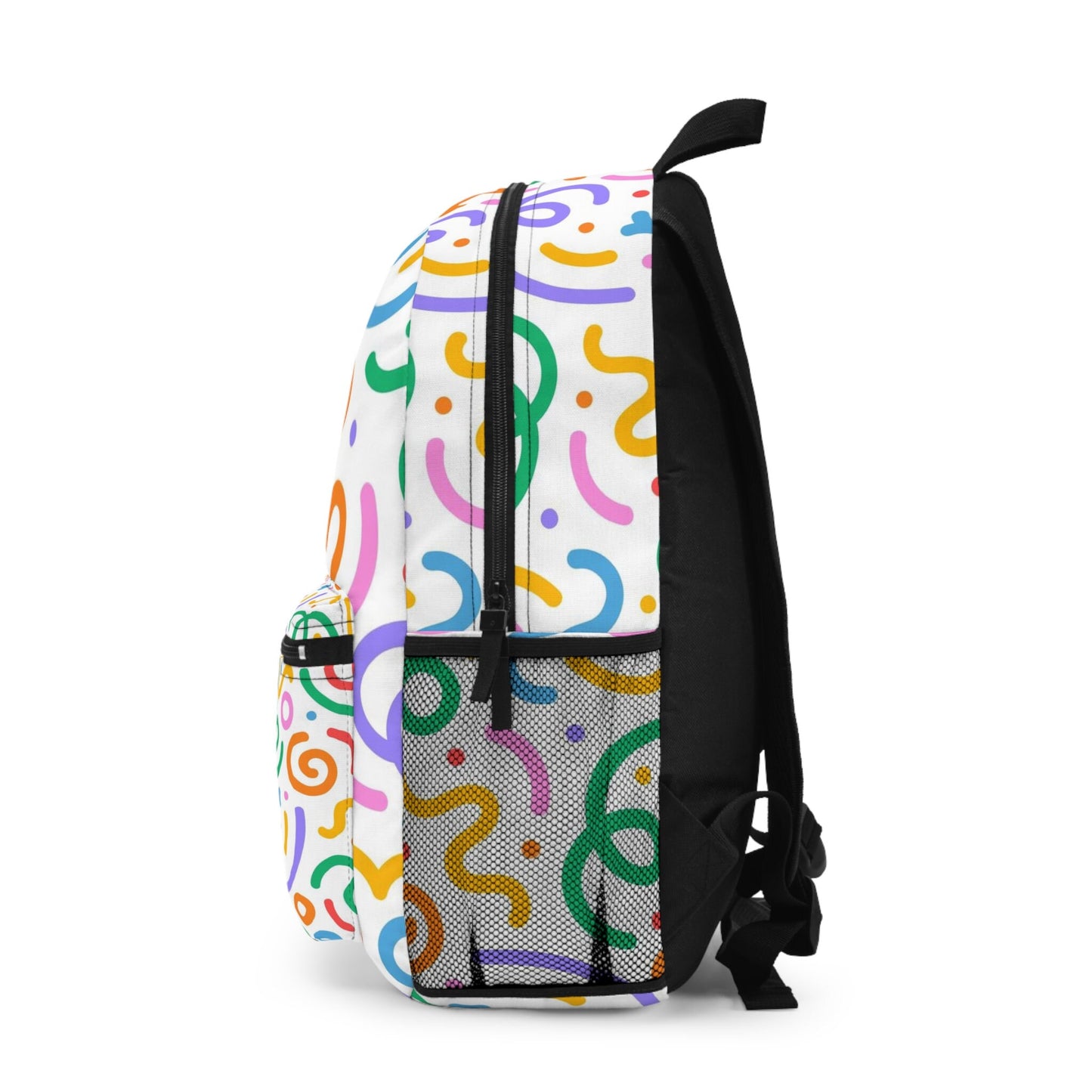 Colorfull Squiggly Backpack